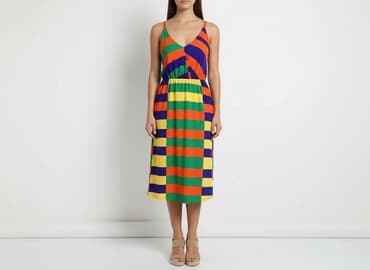 kombinezon z frędzlami do tańca: Sukienka damska, rozmiar S — 1