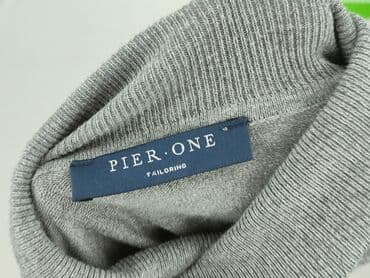 koszulka w paski z serduszkiem: Pier One, Golf dla mężczyzn, L — 4