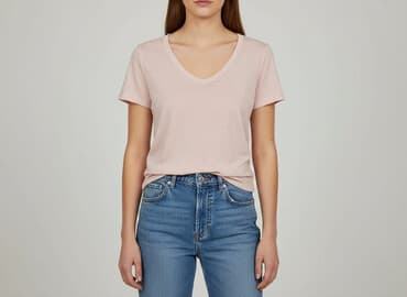 t shirty różowe damskie: T-shirt damski, rozmiar S — 1