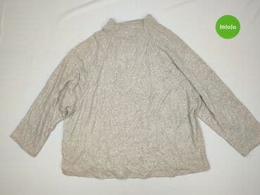 szara bluzka h m: Bluzka damska, rozmiar L — 3