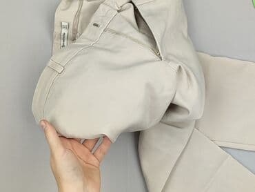 brązowe spodnie woskowane stradivarius: Stradivarius, Spodnie materiałowe damskie, rozmiar S — 6