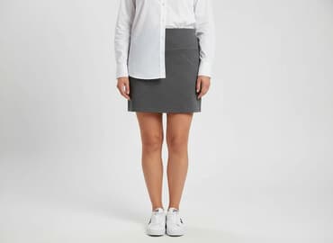 plisowane spódnice szara: Spódnica damska, rozmiar 3XL — 5