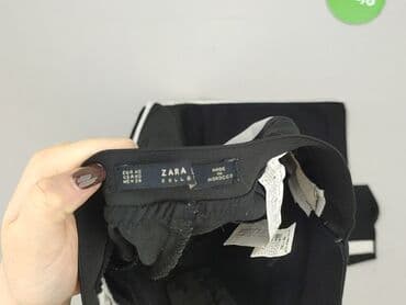 zara spodnie z lampasami: Zara, Material trousers for women, size XS — 5