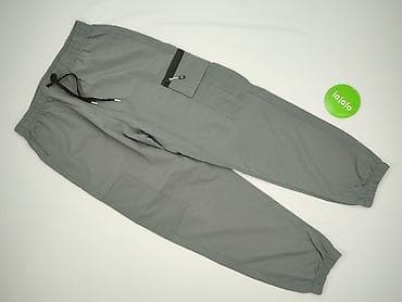 spodnie cargo szare pull and bear: Spodnie cargo damskie, rozmiar M — 2