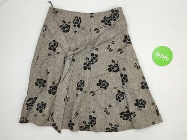 szara wiązana spódniczka: Spódnica damska, rozmiar M — 2