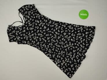 sukienka i sandały na koturnie: Sukienka damska, rozmiar S — 2