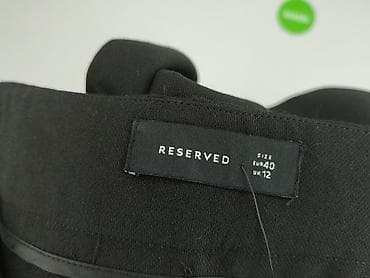 kuloty reserved: Reserved, Spodnie materiałowe damskie, rozmiar L — 4