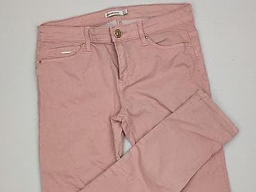 material trousers: Stradivarius, Spodnie materiałowe damskie, rozmiar S — 1