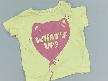 różowa koszulka niemiec: T-shirt, Reserved, 6-9 months, condition - Very good — 1