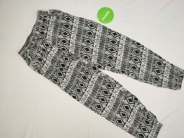 buggy spodnie: Material trousers for women, size S — 3