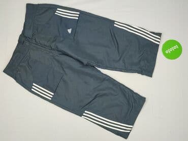 Trousers: Adidas, 3/4 length trousers for men, size M — 3