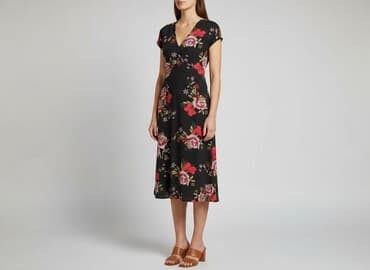 shein sukienki plus size czerwone: Shein, Sukienka damska, rozmiar M — 7