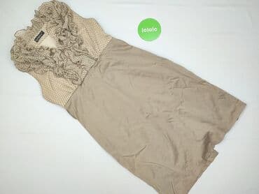 sukienki beżowe midi: Dorabella, Sukienka damska, rozmiar L — 2