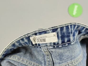 szorty jeansowe damskie szare: Denim, Szorty damskie, rozmiar XS — 4
