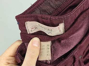 jeansy bootcut: Bershka, Jeansy damskie, rozmiar S — 4