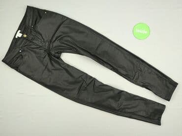 legginsy woskowane wysoki stan: H&M, Women`s trousers, size S (EU 36) — 2