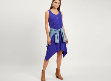 mango sukienka fioletowa: Clockhouse, Sukienka damska, rozmiar S — 7