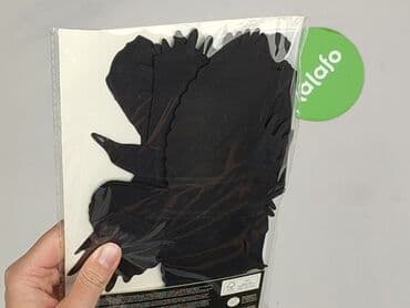 Inny wystrój domu: Zestaw nowych, czarnych naklejek na ścianę "Halloween Wall Creatures" — 4