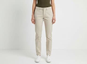 ubrania pitbull: PULL&BEAR, Spodnie materiałowe damskie, rozmiar L — 1