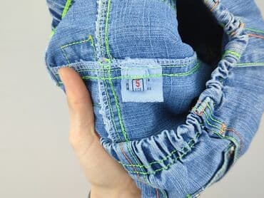 koszulka z nadrukiem bershka: Spodnie jeansowe, 4-5 lat, 104/110, stan - Idealny — 5