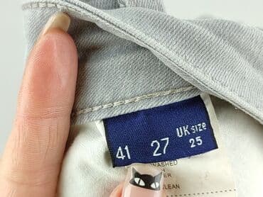 szare szerokie jeansy: Trussardi Jeans, Jeansy damskie, rozmiar S — 5