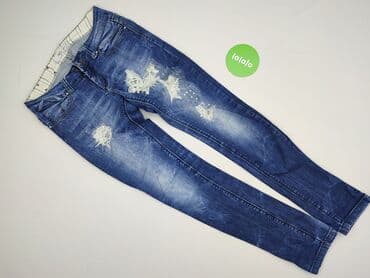 dżins tkanina: Jeansy damskie, rozmiar S — 2