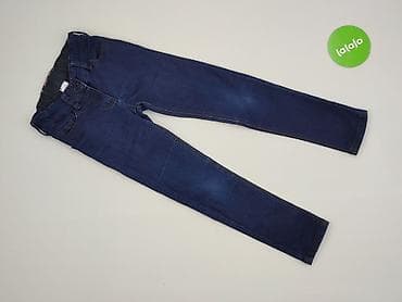 bomberka c: Spodnie jeansowe, Next, 8 lat, 128, stan - Idealny — 2