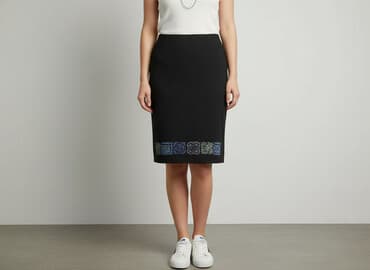 spódnice midi dzianinowe: Spódnica damska, rozmiar S — 1