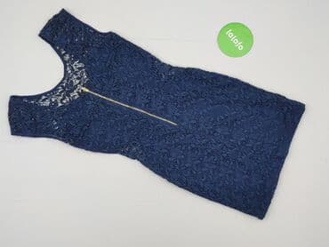 jakie rajstopy do granatowej sukienki: River Island, Sukienka damska, S — 3