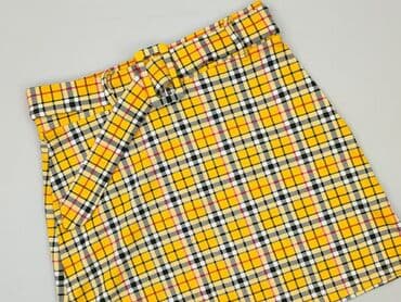 spódnice w kratę żółta: C&A, Women`s skirt, size L — 2