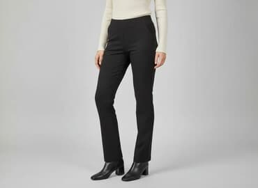 rozszerzane legginsy: Spodnie materiałowe damskie, rozmiar S — 6