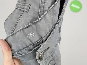 skórzane krótkie spodenki: Szorty damskie, rozmiar L — 5