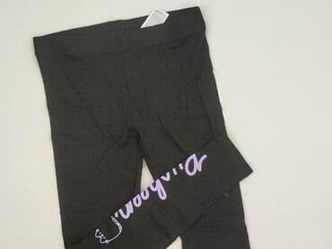 massimo dutti spodnie woskowane: Leggings for kids, 11 years, 140/146, condition - Very good — 1