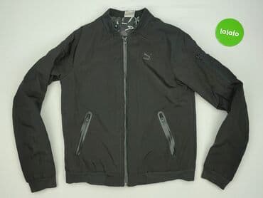 czy sweter z poliestru jest dobry: Light jacket for men, M (EU 38), Puma, condition - Very good — 2
