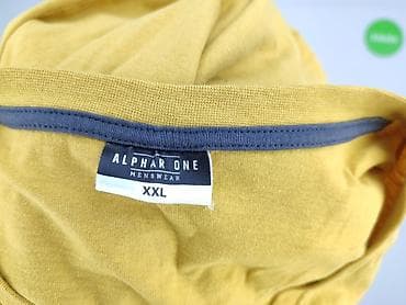 house oversize: ALPHAR ONE, Koszulka dla mężczyzn, rozmiar 2XL — 4