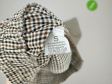 spodnie c: Spodnie materiałowe damskie, rozmiar S — 4