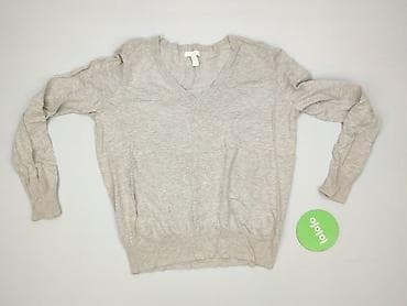 sweter crop top: H&M Basic, Sweter damski, rozmiar M — 2