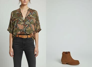 koszula hawajska c a: Clockhouse, Bluzka damska, rozmiar 2XL — 6