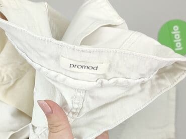 lidl szorty lniane: Promod, Spodnie materiałowe damskie, rozmiar S — 4