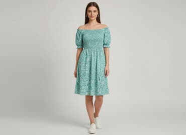 sukienki midi z marszczeniem: Sukienka damska, rozmiar S — 1