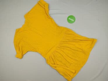 shein zolta sukienka: Sukienka damska, rozmiar M — 3