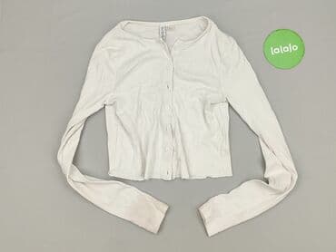 sweter z krótkim rękawem h m: H&M Divided, Kardigan damski, rozmiar XS — 2