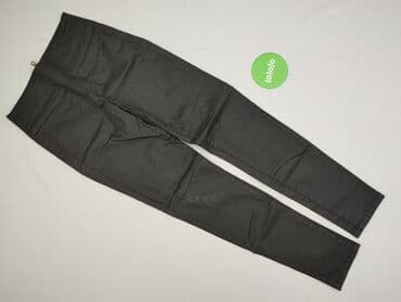 legginsy woskowane z wysokim stanem: Pieces, Legginsy Eleganckie damskie, rozmiar S — 2