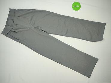 pull and bear spodnie lniane: Yellow, Spodnie materiałowe damskie, rozmiar S — 2