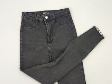 jeansy flare z wysokim stanem zara: Zara, Jeansy damskie, S — 1