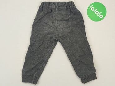 woskowane spodnie czarne: Sweatpants, 9-12 months, condition - Good — 3