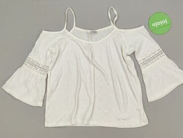 biale obcisla bluzki: House of Denim, Bluzka damska, rozmiar XS — 2