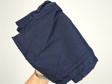 granatowe chinosy damskie: Vero Moda, Spodnie materiałowe damskie, rozmiar L — 7