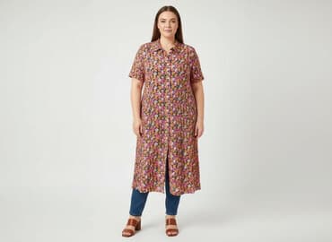 sukienki koszulowa plus size: Imię, Sukienka damska, rozmiar 8XL — 5