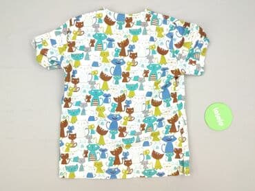 sukienka w koty damska: T-shirt damski, rozmiar S — 4